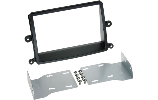 2-DIN Panel Mitsubishi L 200 2006-2015 Färg: Svart