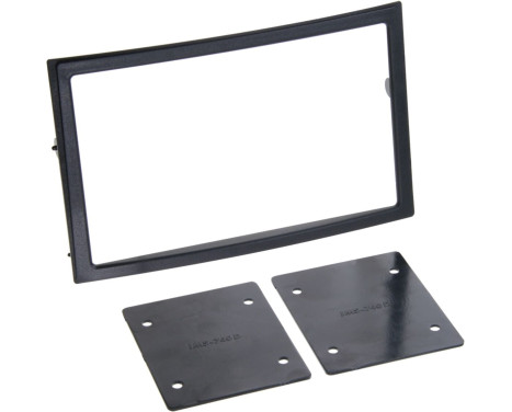 2-DIN Panel Nissan 350Z 2002-2005 - Färg: svart