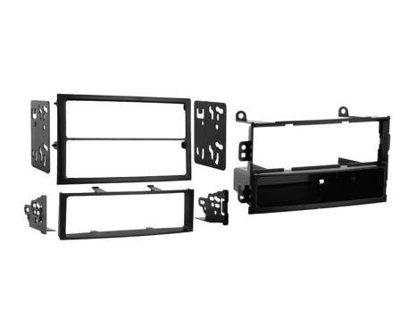 2-DIN Panel Nissan 350Z 2002-2005 - Färg: svart, bild 3