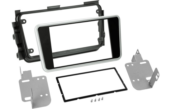 2-DIN Panel Nissan Micra 2017-2019 Färg: Piano Black