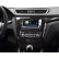 2-DIN Panel Nissan Qashqai/X-trail 2014-> - Färg: Svart, miniatyr 2