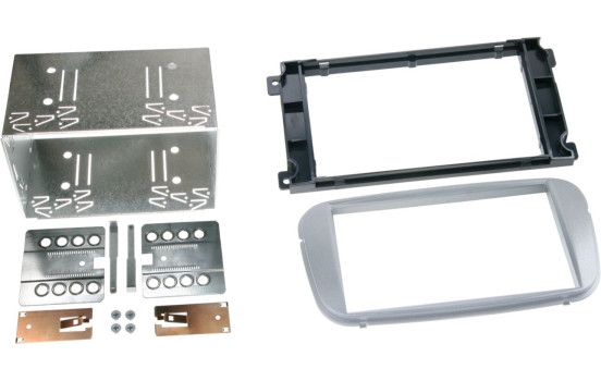 2-DIN Panel olika modeller Ford - Färg: silver