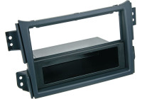 2-DIN Panel Opel Agila - Suzuki Splash 2008 -2014 - Färg: Svart