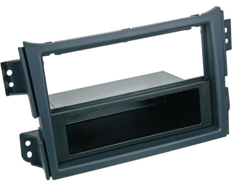 2-DIN Panel Opel Agila - Suzuki Splash 2008 -2014 - Färg: Svart