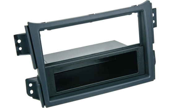 2-DIN Panel Opel Agila - Suzuki Splash 2008 -2014 - Färg: Svart