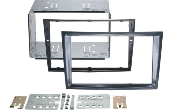 2-DIN Panel Opel Corsa D 2006-2014 - Färg: stealth-svart