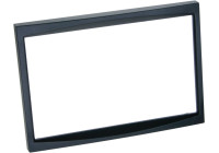 2-DIN Panel Peugeot 207/ 307 - Citroën C2/ C3 (Pluriel) - Fiat Scudo Färg: Svart