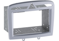 2-DIN Panel Peugeot 308 09/2007- / 308CC 03/2009- / 408 04/2010- / RCZ silver