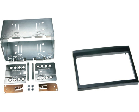 2-DIN Panel Porsche 911(996)/ Boxter - Färg: svart
