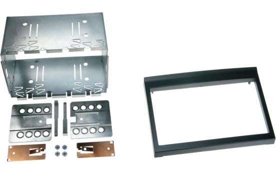 2-DIN Panel Porsche 911(996)/ Boxter - Färg: svart