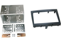 2-DIN Panel Porsche 911/ Boxster/ Cayman 2008-2013 - Färg: svart
