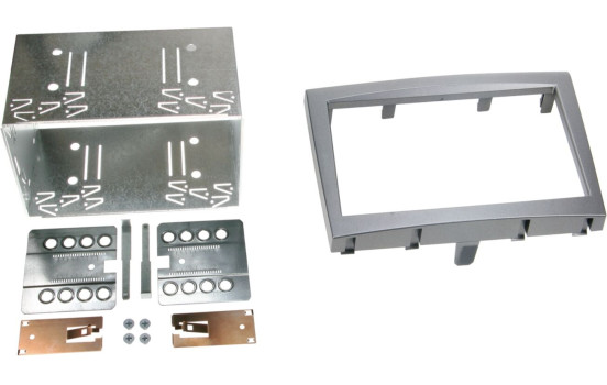 2-DIN Panel Porsche 911/ Boxster/ Cayman - Färg: Antracit