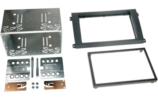 2-DIN Panel Porsche Cayenne 2002-2010 - Färg: svart