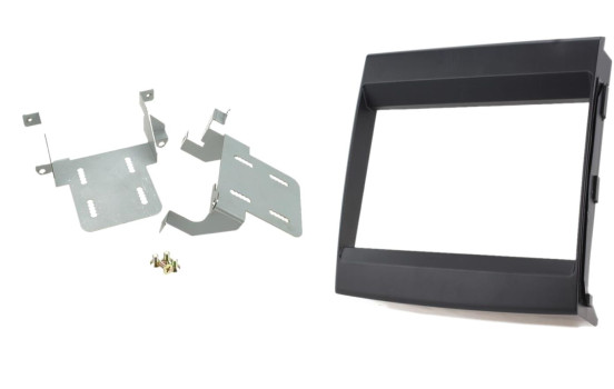 2-DIN Panel Porsche Cayenne 2011-2016 - Färg: Svart