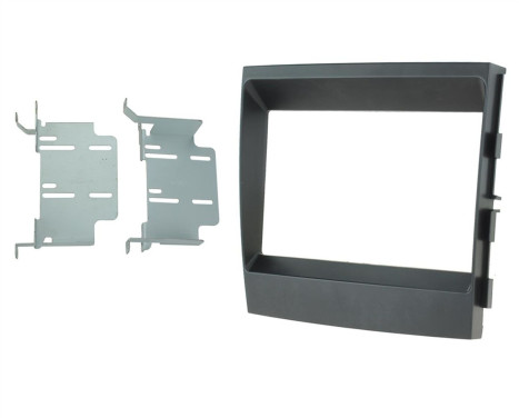 2-DIN Panel Porsche Panamera 2009-2016 Färg: Svart