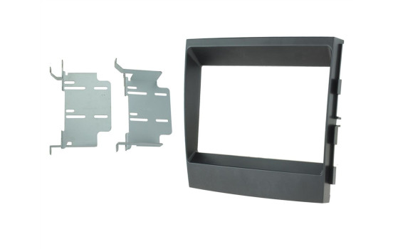 2-DIN Panel Porsche Panamera 2009-2016 Färg: Svart