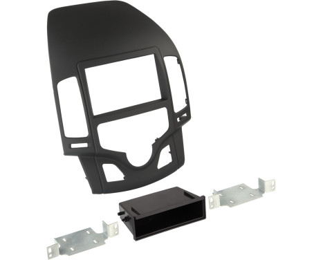 2-DIN Panel RT Hyundai i30 med automatisk klimatkontroll 2007-2012 Färg: Svart
