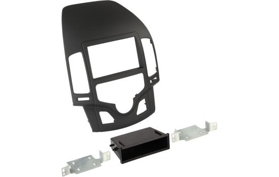 2-DIN Panel RT Hyundai i30 med automatisk klimatkontroll 2007-2012 Färg: Svart