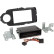 2-DIN Panel Rubbertouch Inbay® Toyota Yaris 2014-219 Färg: Rubbertouch Silver