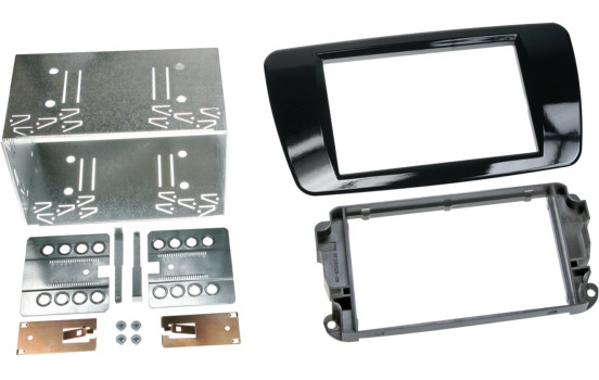 2-DIN Panel Seat Ibiza 2008-2017 - Färg: Piano Black