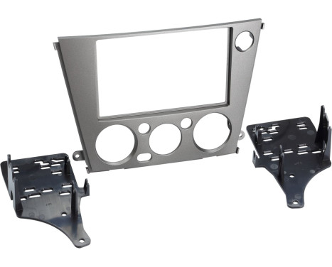 2-DIN panel Subaru Legacy / Outback 2005-2009 Färg: antracit