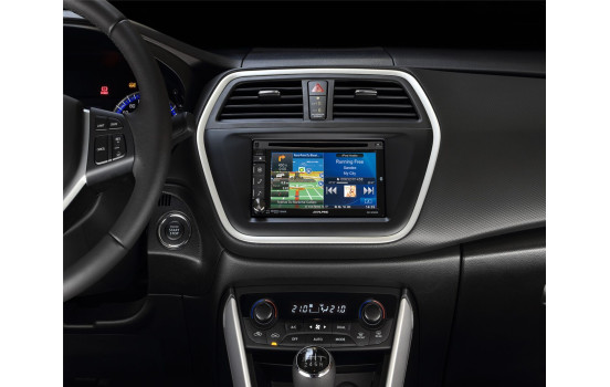 2-DIN Panel Suzuki SX-4 / S-Cross 2013-2018 - Färg: Svart, bild 3