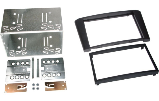 2-DIN Panel Toyota Avensis 2003-2009 Färg: Svart