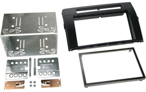 2-DIN Panel Toyota Corolla Verso 2004-2009 - Färg: svart