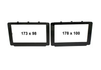 2-DIN Panel Toyota Hilux 2015> Färg: Svart