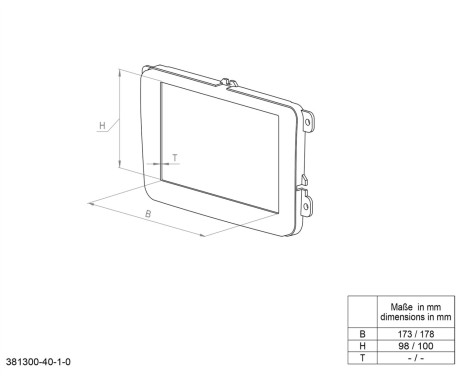 2-DIN Panel Toyota Hilux 2015> Färg: Svart, bild 3