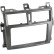2-DIN Panel Toyota Verso-S 2011-2015 Färg: Svart, miniatyr 2