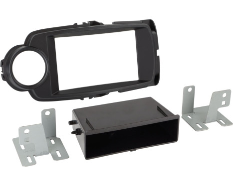 2-DIN Panel Toyota Yaris 2014-2019 Färg: Svart