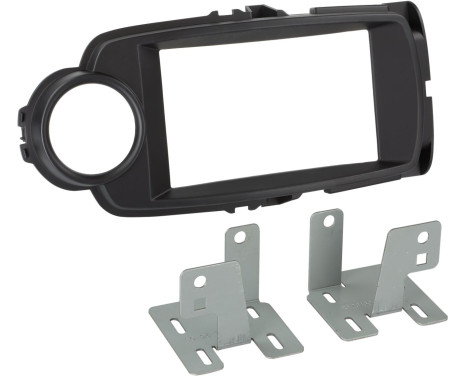 2-DIN Panel Toyota Yaris 2014- 2019 Färg: Svart