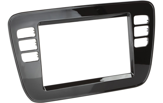2-DIN Panel Volkswagen up! / Seat Mii / Skoda Citigo 2011-2016 Färg: Piano svart, bild 5