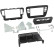 2-DIN Panel Volkswagen up! / Seat Mii / Skoda Citigo 2011-2016 Färg: Svart