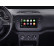 2-DIN Panel Volkswagen up! / Seat Mii / Skoda Citigo 2011-2016 Färg: Svart, miniatyr 6