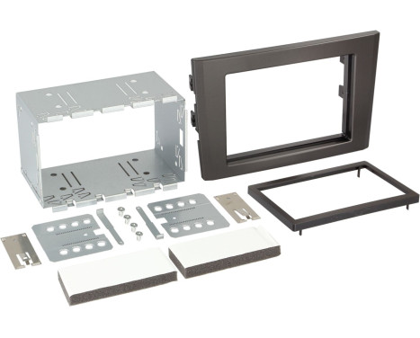 2-DIN Panel Volvo XC90 2002-2014 - Färg: Svart