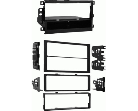 2-DIN PanelCadillac/Chevrolet/GMC/Hummer/Suzuki (METRA) Svart