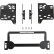 2-DIN radiopanel Chrysler/Dodge/Jeep olika fordon (METRA), miniatyr 5