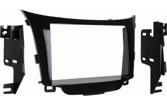 2-DIN radiopanel Hyundai Elantra GT/i30 utan OEM-navigering (METRA)
