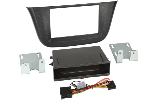 2-DIN radiopanel INBAY® Iveco Daily VI 2014 > Svart