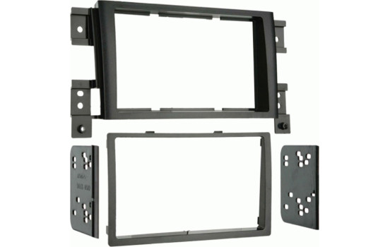 2-DIN radiopanel Suzuki Grand Vitara (JT) 10/2005-12/2012 (METRA)