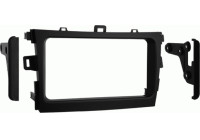 2-DIN radiopanel Toyota Corolla/Verso(AR2)2009-2018 svart (METRA)