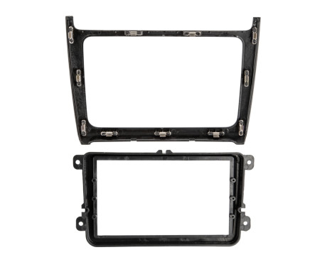 2-DIN ram Volkswagen Polo 2014-2017 Silver, bild 2
