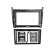 2-DIN-ram VW Polo 2014-2017 Svart, miniatyr 3