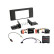 2-DIN-sats BMW 3-serie (E46) Mittmontering, miniatyr 2