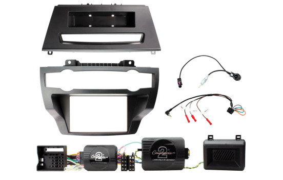 2-DIN-sats BMW X5 2007-2013/X6 2007-2013 med SWI