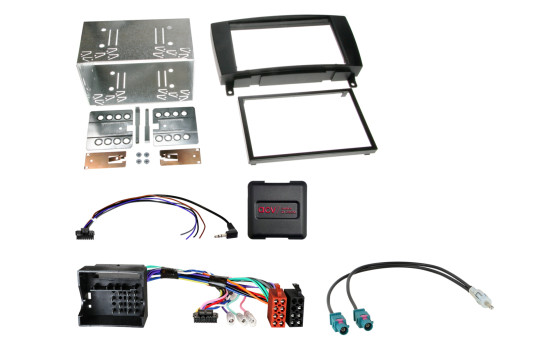 2-DIN-sats Mercedes Benz CLK-klass (209) 2004 - 2010, bild 2