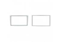 Dubbel DIN ECO-panel lämplig för Opel