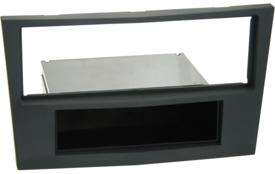 RT 1-DIN Panel med förvaringsfack. Opel Astra 2004-2010 Färg: Träkol